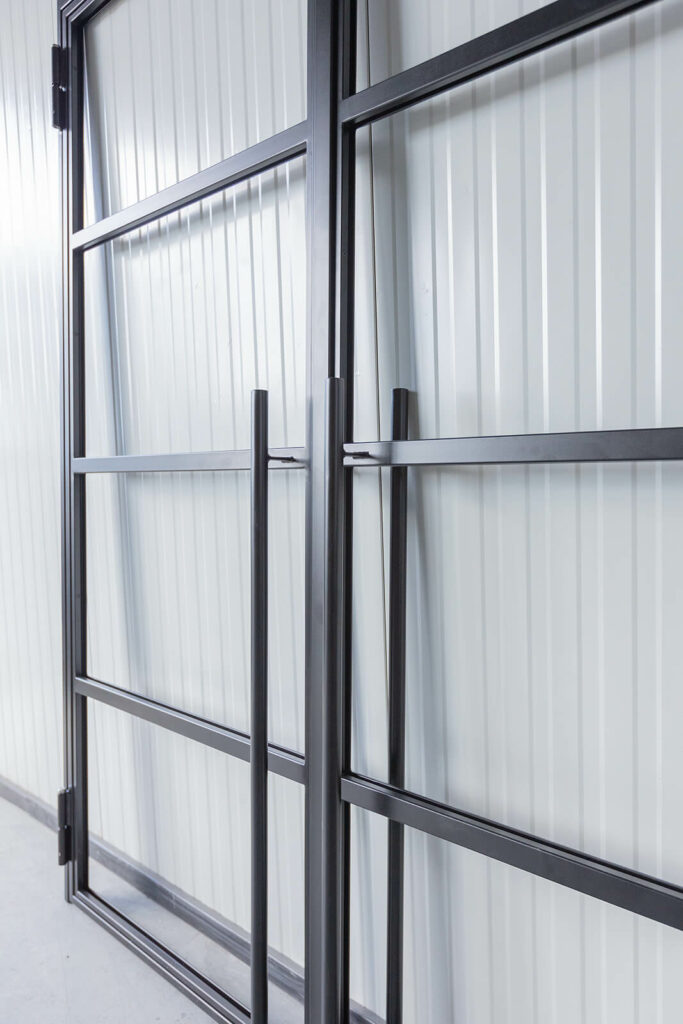Stahl Meister Stahlmeister Drehtuer Lofttuer Stahl Loft Tuer Doppeltuer Windfang Designtuer Stahlrahmen 826a1006