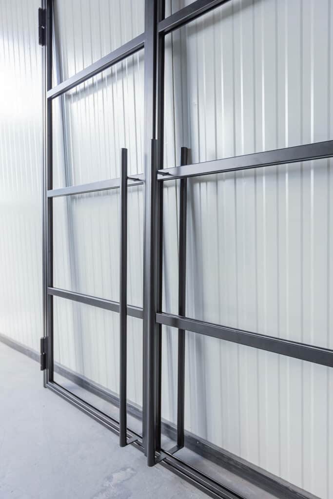 Stahl Meister Stahlmeister Drehtuer Lofttuer Stahl Loft Tuer Doppeltuer Windfang Designtuer Stahlrahmen 826a1007