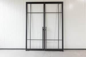 Stahl Meister Stahlmeister Lofttuer Doppeltuer Pivot Tuer Windfang Stahl Loft Tuer Glastuer Designtuer 826a0959