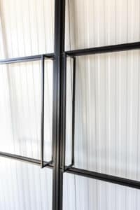 Stahl Meister Stahlmeister Lofttuer Doppeltuer Schwingtuer Pendeltuer Pivot Stahlrahmen Metallrahmen Schwarz Windfang 826a1076