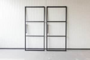Stahl Meister Stahlmeister Lofttuer Stahl Loft Tuer Schiebetuer Glastuer Stahlrahmen Querstreben Schwarz 826a0957