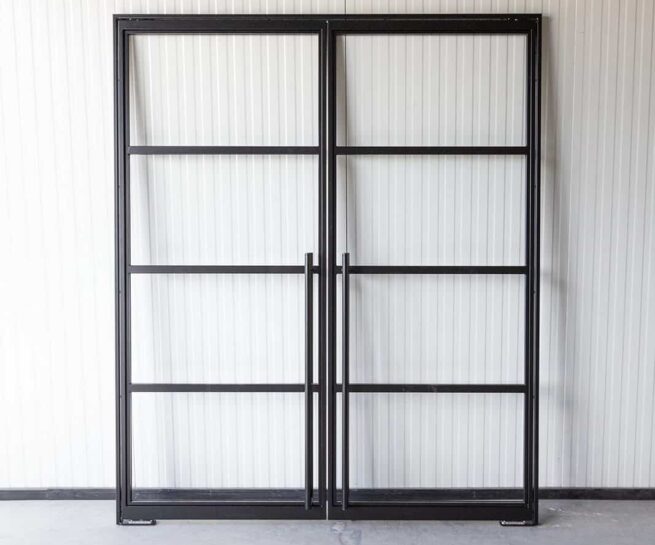 Stahl Meister Stahlmeister Pivot Schwingtuer Lofttuer Stahl Loft Tuer Doppeltuer Windfang Designtuer Stahlrahmen 826a0994
