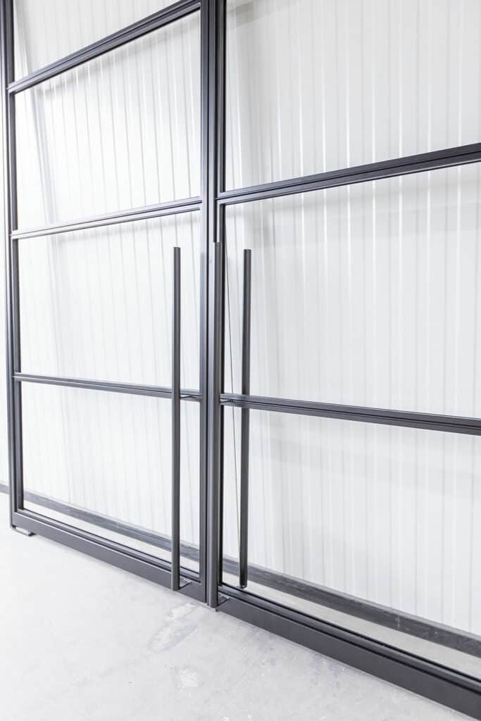 Stahl Meister Stahlmeister Pivot Tuer Lofttuer Schwingtuer Doppeltuer Lofttueren Stahl Loft Tuer Windfang Glastuer Stahltuer 826a0992