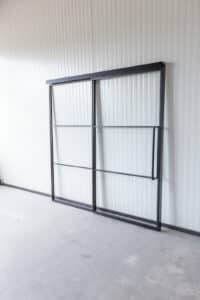 Stahl Meister Stahlmeister Stahl Loft Tuer Glastrennwand Schiebetuer Designtuer Glastuer Raumtrenner Windfang Lofttuer 826a0969