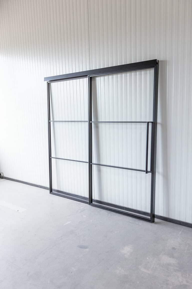 Stahl Meister Stahlmeister Stahl Loft Tuer Glastrennwand Schiebetuer Designtuer Glastuer Raumtrenner Windfang Lofttuer 826a0969