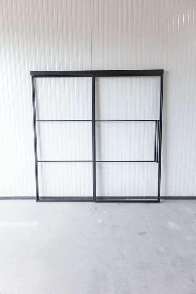 Stahl Meister Stahlmeister Stahl Loft Tuer Glastrennwand Schiebetuer Designtuer Glastuer Raumtrenner Windfang Lofttuer 826a0970