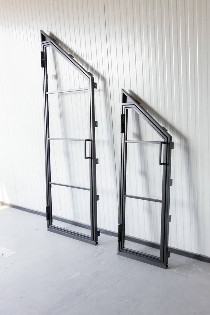 Stahl Meister Stahlmeister Loft Stahl Stahl Loft Tuer Drehtuer Schraege Glasrahmen Lofttuer 826a1229