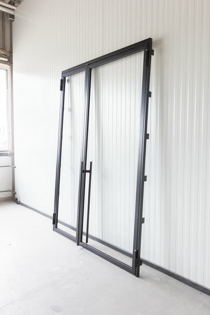 Stahl Meister Stahlmeister N51e12 Stahl Loft Tuer Doppeltuer Gehfluegel Stehfluegel Lofttuer Windfang Drehtuer Glastuer Metallrahmen 826a1210