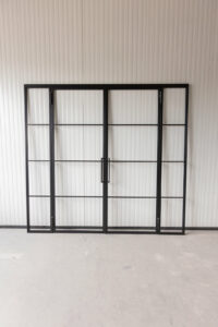 Stahl Meister Stahlmeister Stahl Loft Tuer Glastrennwand Doppeltuer Designtuer Trennwand Windfang Lofttuer Stahlrahmen Glastuer 826a1246