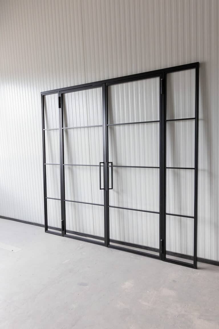 Stahl Meister Stahlmeister Stahl Loft Tuer Glastrennwand Doppeltuer Designtuer Trennwand Windfang Lofttuer Stahlrahmen Glastuer 826a1247