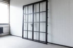 Stahl Meister Lofttuer Stahl Loft Tuer Doppeltuer Bedarfsfluegel Stahlrahmen Glastrennwand Windanf 826a1307