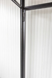 Stahl Meister Stahlmeister Tuer Lofttuer Glastrennwand Drehtuer Eck Dachschraege Windfang Designtuer 826a1300