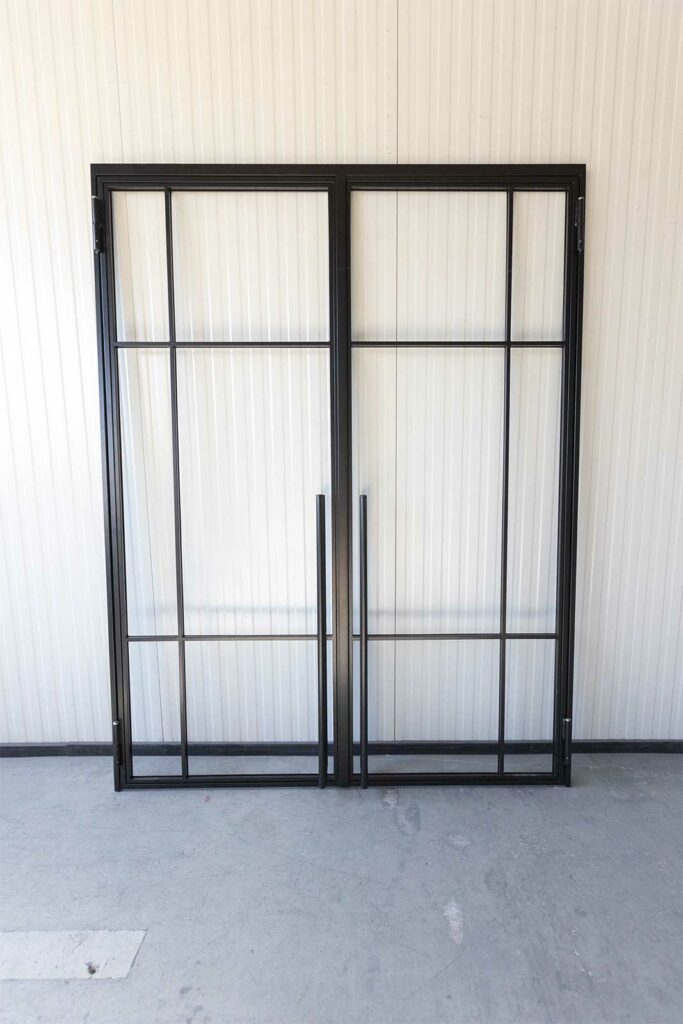 Stahl Meister Stahl Loft Tuer Doppeltuer Designtuer Lofttuer Loftdoor Stahlrahmen Glastuer Windfang 826a1328