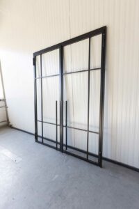 Stahl Meister Stahl Loft Tuer Doppeltuer Designtuer Lofttuer Loftdoor Stahlrahmen Glastuer Windfang 826a1329