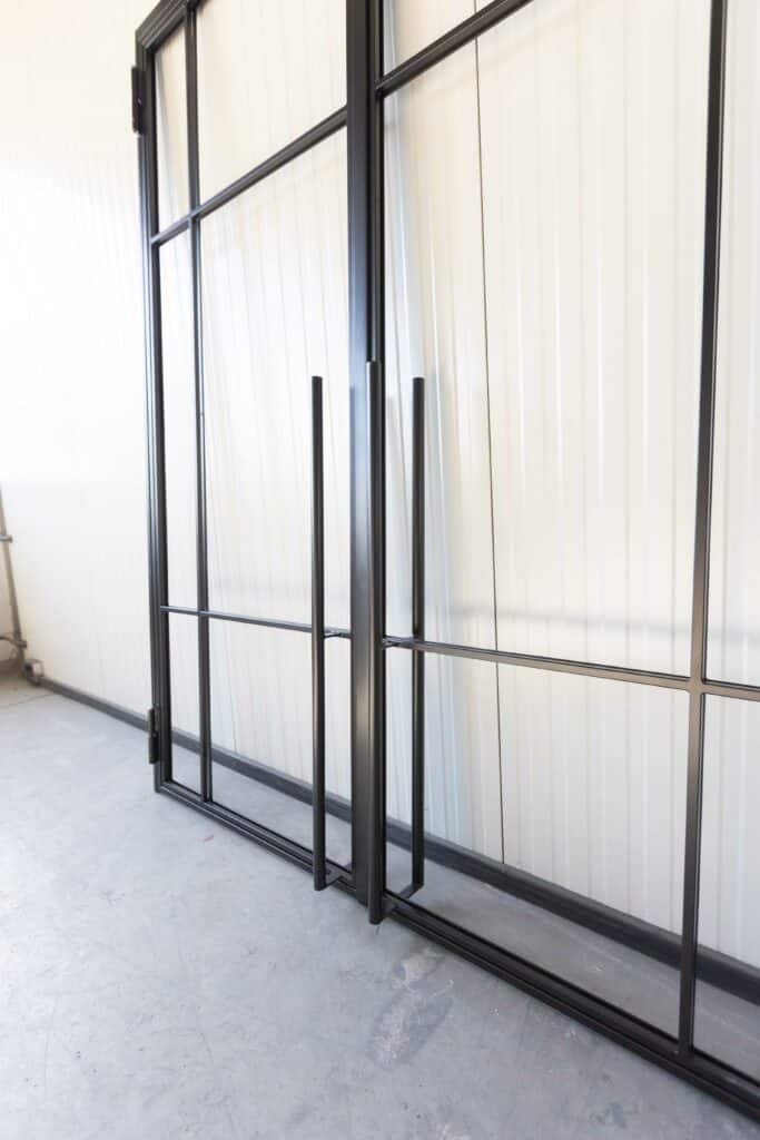 Stahl Meister Stahl Loft Tuer Doppeltuer Designtuer Lofttuer Loftdoor Stahlrahmen Glastuer Windfang 826a1330