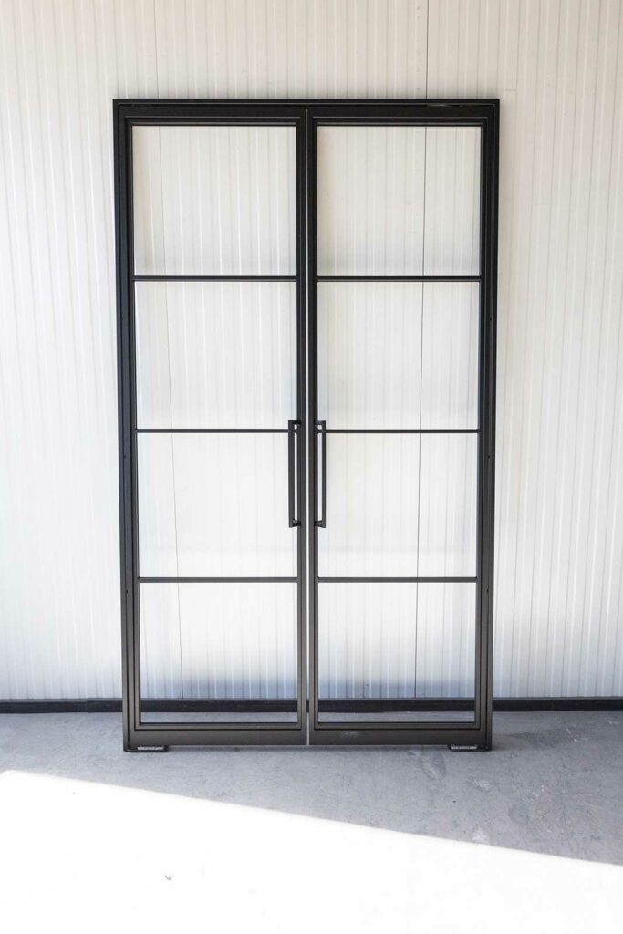 Stahl Meister Stahl Loft Tuer Doppeltuer Schwingtuer Pivot Glastuer Loftdoor 826a1331