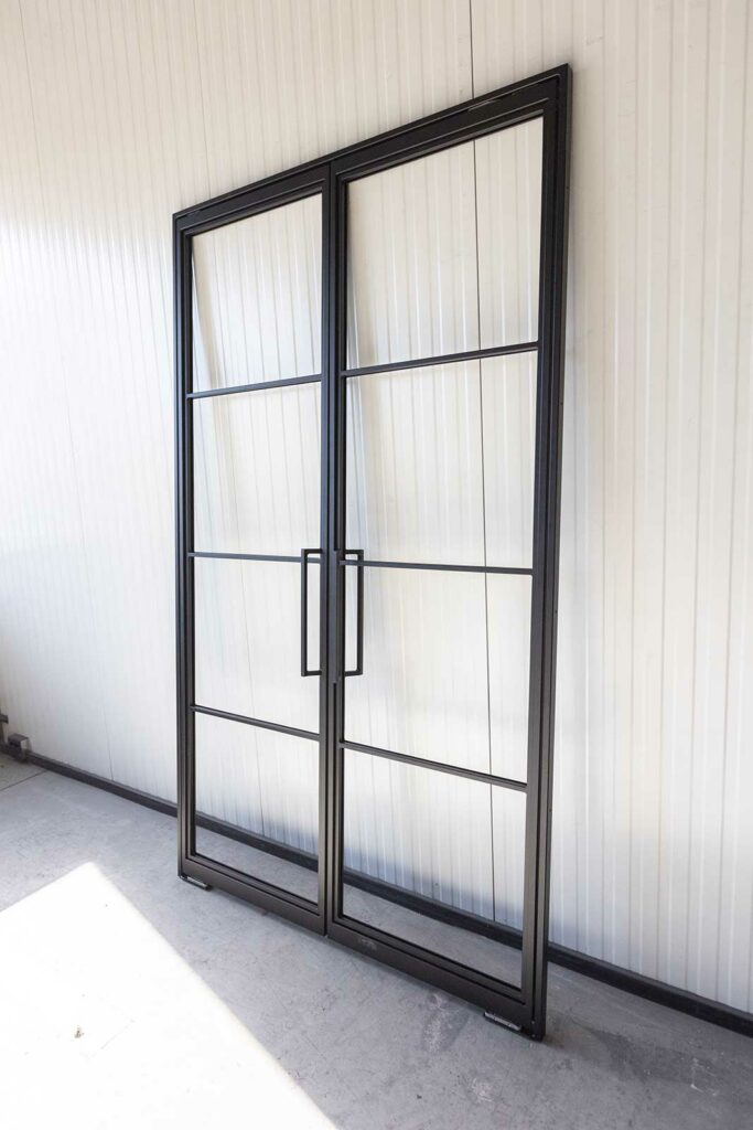 Stahl Meister Stahl Loft Tuer Doppeltuer Schwingtuer Pivot Glastuer Loftdoor 826a1332