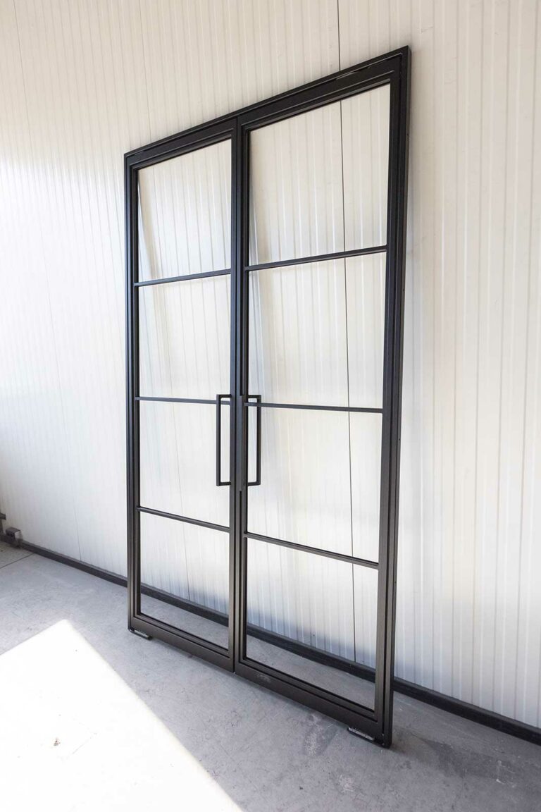 Stahl Meister Stahl Loft Tuer Doppeltuer Schwingtuer Pivot Glastuer Loftdoor 826a1332