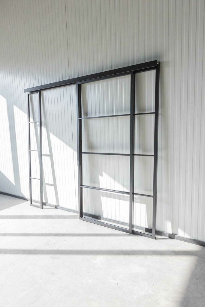 Stahl Meister Stahl Loft Tuer Glastrennwand Schiebetuer Lofttuer Loftdoor Glastuer Windfang Raumtrenner 826a1342
