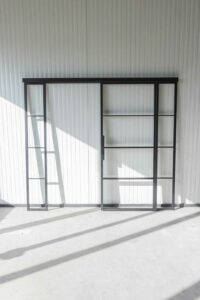 Stahl Meister Stahl Loft Tuer Glastrennwand Schiebetuer Lofttuer Loftdoor Glastuer Windfang Raumtrenner 826a1343