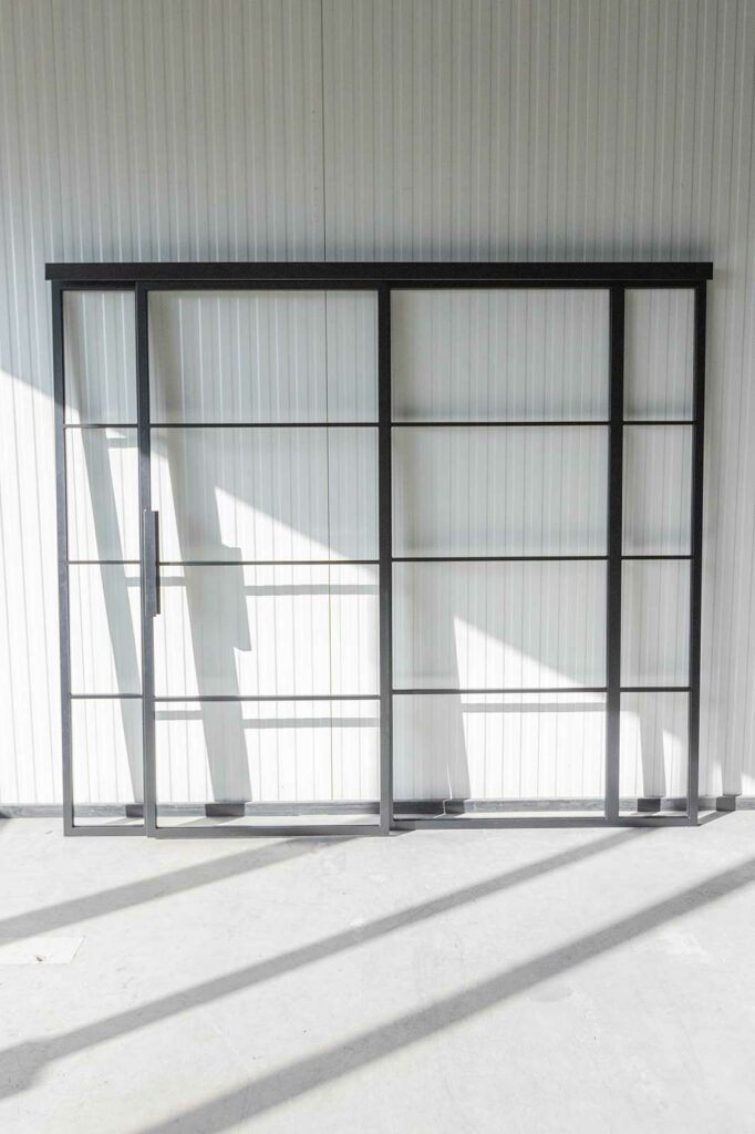 Stahl Meister Stahl Loft Tuer Glastrennwand Schiebetuer Lofttuer Loftdoor Glastuer Windfang Raumtrenner 826a1348