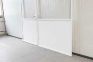 Stahl Meister Stahlmeister Glastrennwand Drehtuer Lofttuer Raumtrenner Loftdoor Stahlrahmen Stahl Loft Tuer Seitenteil Oberlicht Weiss Designtuer Glastuer 826a1366