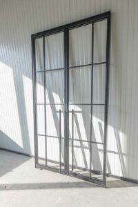 Stahl Meister Stahlmeister Stahl Loft Tuer Doppel Pivot Tuer Schwingtuer Designttuer Stahlrahmen Glastrennwand 826a1352