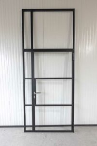 Stahl Meister Stahlmeister Stahl Loft Tuer Drehtuer Glastrennwand Oberlicht Designtuer Glastuer Raumtrenner Lofttuer 826a1357