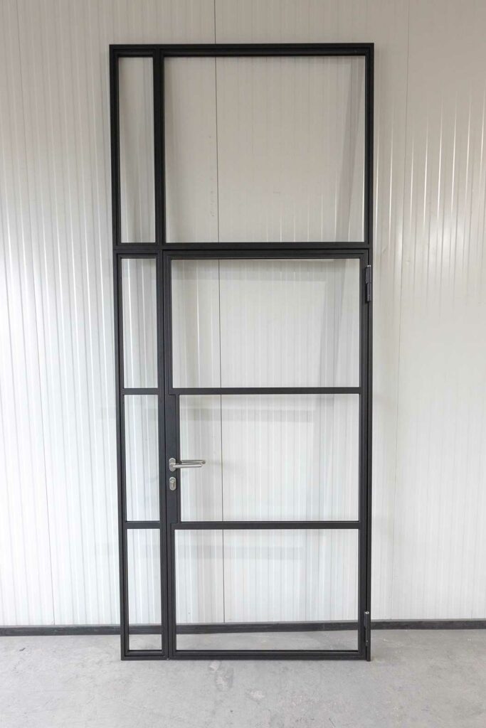 Stahl Meister Stahlmeister Stahl Loft Tuer Drehtuer Glastrennwand Oberlicht Designtuer Glastuer Raumtrenner Lofttuer 826a1357