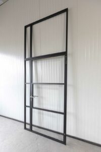 Stahl Meister Stahlmeister Stahl Loft Tuer Drehtuer Glastrennwand Oberlicht Designtuer Glastuer Raumtrenner Lofttuer 826a1358