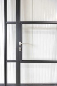 Stahl Meister Stahlmeister Stahl Loft Tuer Drehtuer Glastrennwand Oberlicht Designtuer Glastuer Raumtrenner Lofttuer 826a1360