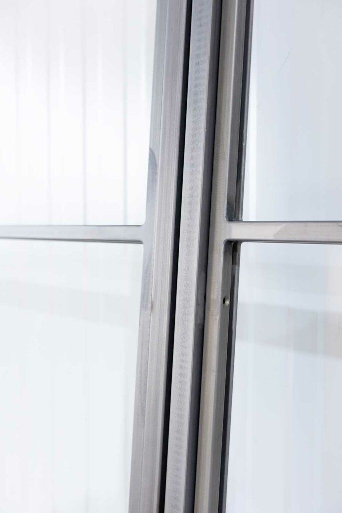 Stahl Meister Stahlmeisterglastrennwand Stahl Loft Tuer Windfang Oberlicht Drehtuer Einzeltuer Glastuer Stahlrahmen Metallrahmen Transparent Pulverbeschichtet 826a1421