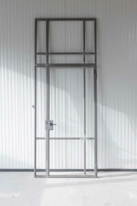 Stahl Meister Stahlmeister Loft Stahl Stahl Loft Tuer Glastrennwand Drehtuer Oberlicht Seitenteil Elektronischer Tueroeffner Transparent Glastuer Windfang Loftdoor 826a1429