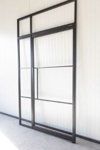 Stahl Meister Stahlmeister Stahl Loft Tuer Pivottuer Glastrennwand Schwingtuer Stahl Glas Oberlicht Seitenteil 826a1394