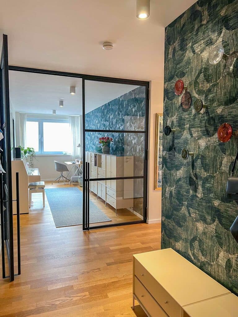 Stahl Meister Stahlmeister Stahl Loft Tuer Doppeltuer Drehtuer Windfang Flur Glastuer Stahlrahmen Loftdoor Img 0081