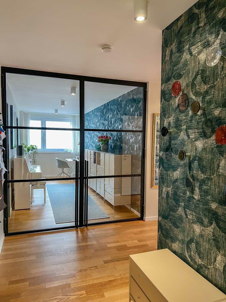 Stahl Meister Stahlmeister Stahl Loft Tuer Doppeltuer Drehtuer Windfang Flur Glastuer Stahlrahmen Loftdoor Img 0082