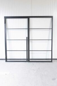 Lstahl Meister Stahlmeister Stahl Loft Tuer Lofttuer Glastrennwand Drehtuer Stahltuer Glastuer Metallrahmen Windfang 826a1562