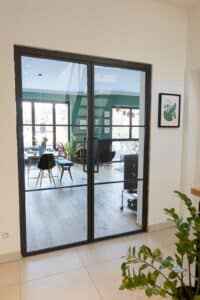 Stahl Meister Doppeltuer Stahl Loft Tuer Drehtuer Windfang Designtuer Stahlrahmen 826a1594