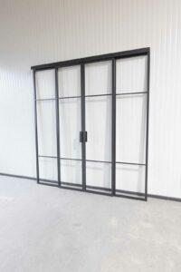 Stahl Meister Glastrennwand Stahl Loft Tuer Schiebetuer Doppelschiebetuer Lofttuer Windfang Glastuer Stahlrahmen 826a1631