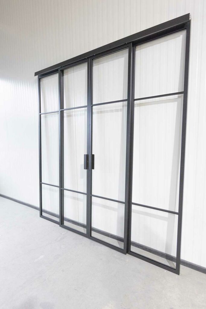 Stahl Meister Glastrennwand Stahl Loft Tuer Schiebetuer Doppelschiebetuer Lofttuer Windfang Glastuer Stahlrahmen 826a1632