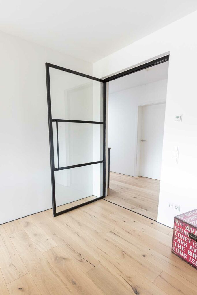 Stahl Meister Stahl Loft Drehtuer Lofttuer Einzeltuer Designtuer Stahltuer Stahlrahmen Glastuer 826a1500
