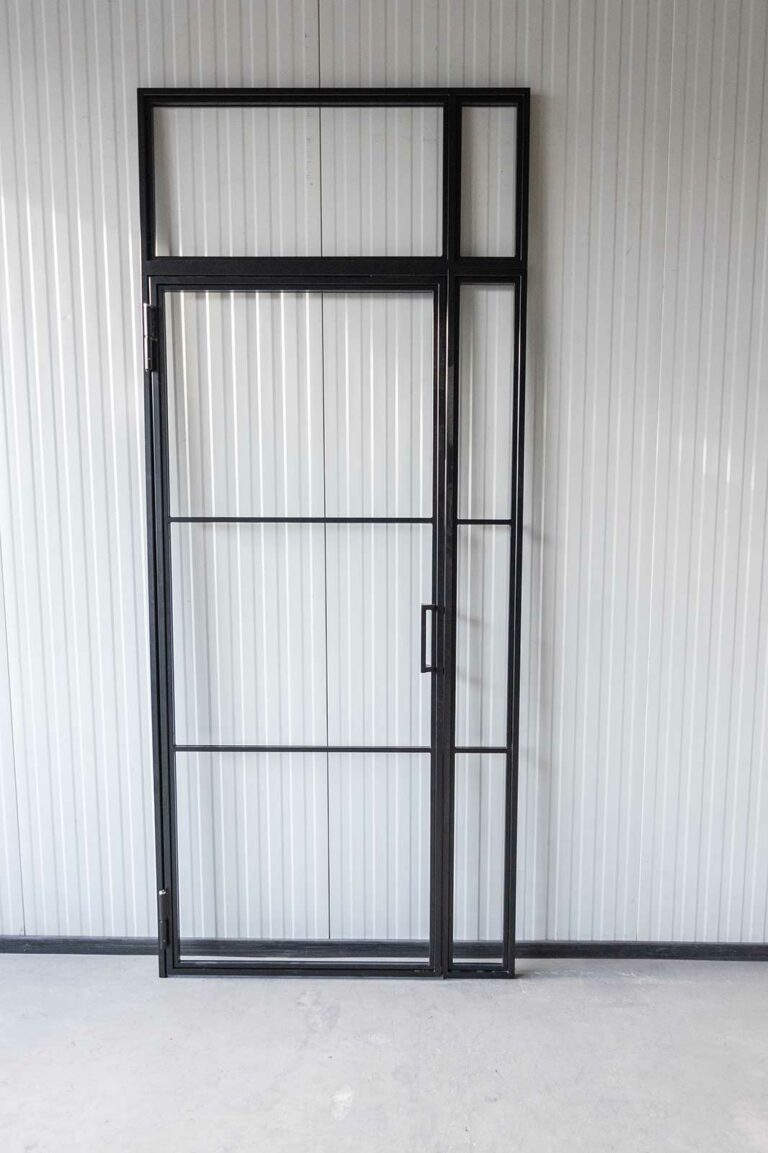 Stahl Meister Stahl Loft Tuer Glastrennwand Drehtuer Oberlicht Seitenteil Glastuer Windfang 826a1618