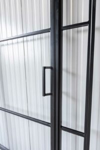 Stahl Meister Stahl Loft Tuer Glastrennwand Drehtuer Oberlicht Seitenteil Glastuer Windfang 826a1620