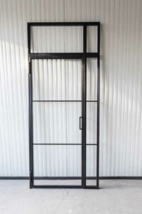 Stahl Meister Stahl Loft Tuer Glastrennwand Drehtuer Oberlicht Seitenteil Glastuer Windfang 826a1621