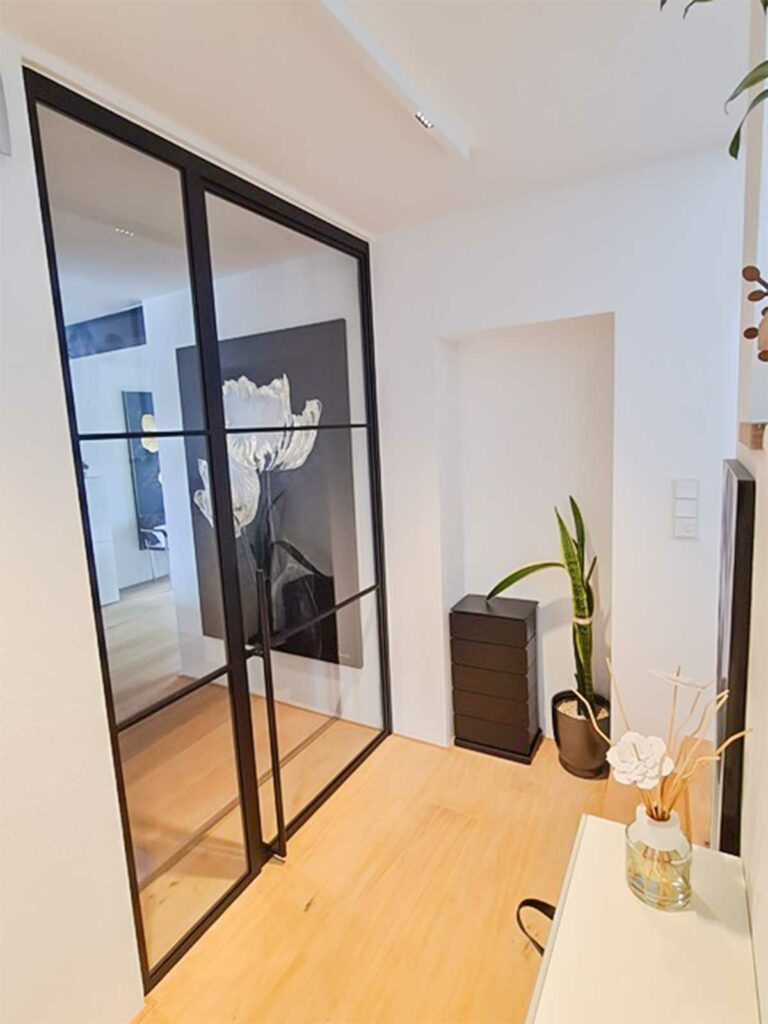 Stahl Meister Stahl Loft Tuer Glastrennwand Drehtuer Windfang Glastuer Designtuer Lofttur Loftdoor Image3 1