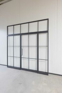 Stahl Meister Stahl Loft Tuer Glastrennwand Pivot Schwingtuer Lofttuer Raumtrenner Windfang Glasttuer 826a1628