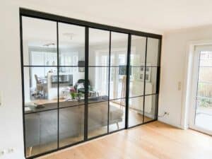 Stahl Meister Stahl Loft Tuer Glastrennwand Schiebetuer Lofttuer Windfang Designtuer Glastuer Raumtrenner Img 2041, Loft Türen