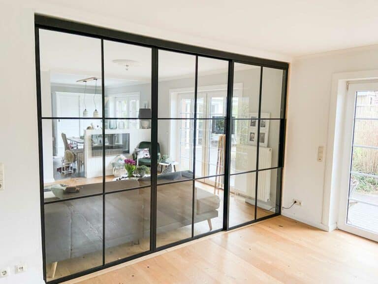 Stahl Meister Stahl Loft Tuer Glastrennwand Schiebetuer Lofttuer Windfang Designtuer Glastuer Raumtrenner Img 2041, Loft Türen