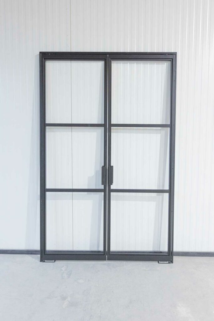 Stahl Meister Stahlmeisterlofttuer Doppeltuer Schwingtuer Stahlrahmen Lofttuer Windfang Glastuer Designtuer Glasrahmen 826a1526
