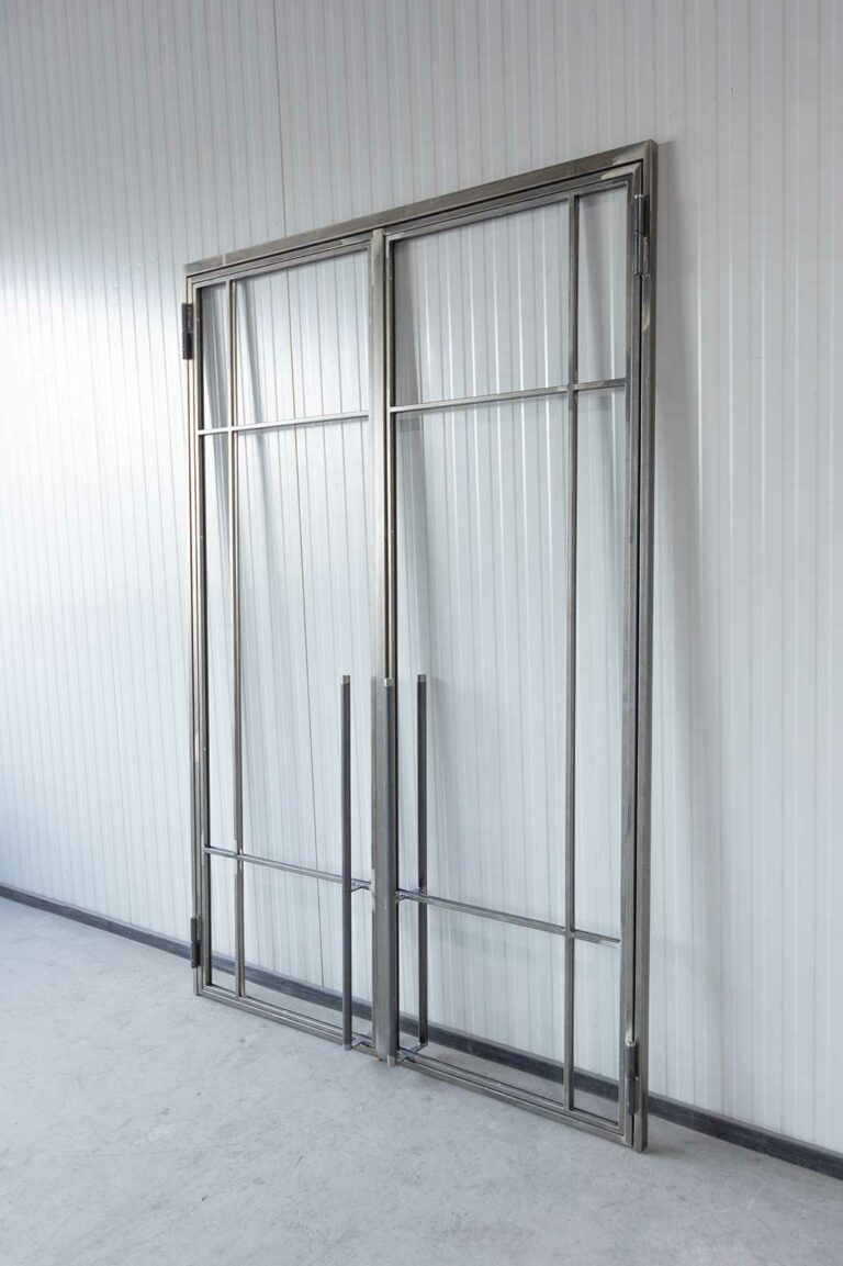 Stahl Meister Stahlmeister Doppeltuer Drehtuer Stahl Loft Tuer Rohstahl Transparent Lackiert Lofftuer Windfang Glastuer 826a1608